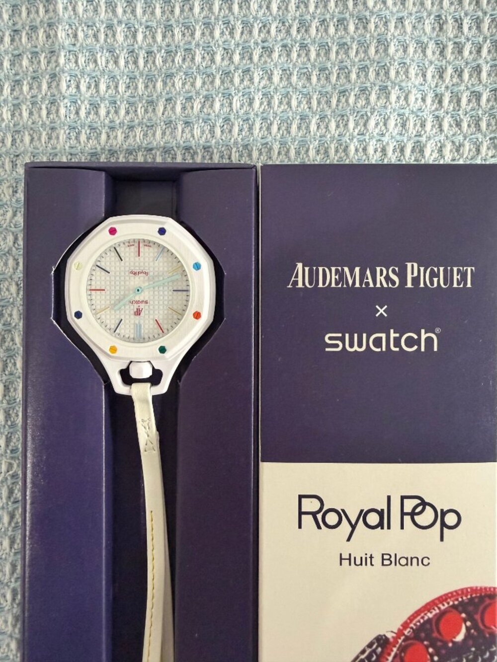 Swatch x AP Royal POP Collaboration Pocket Watch